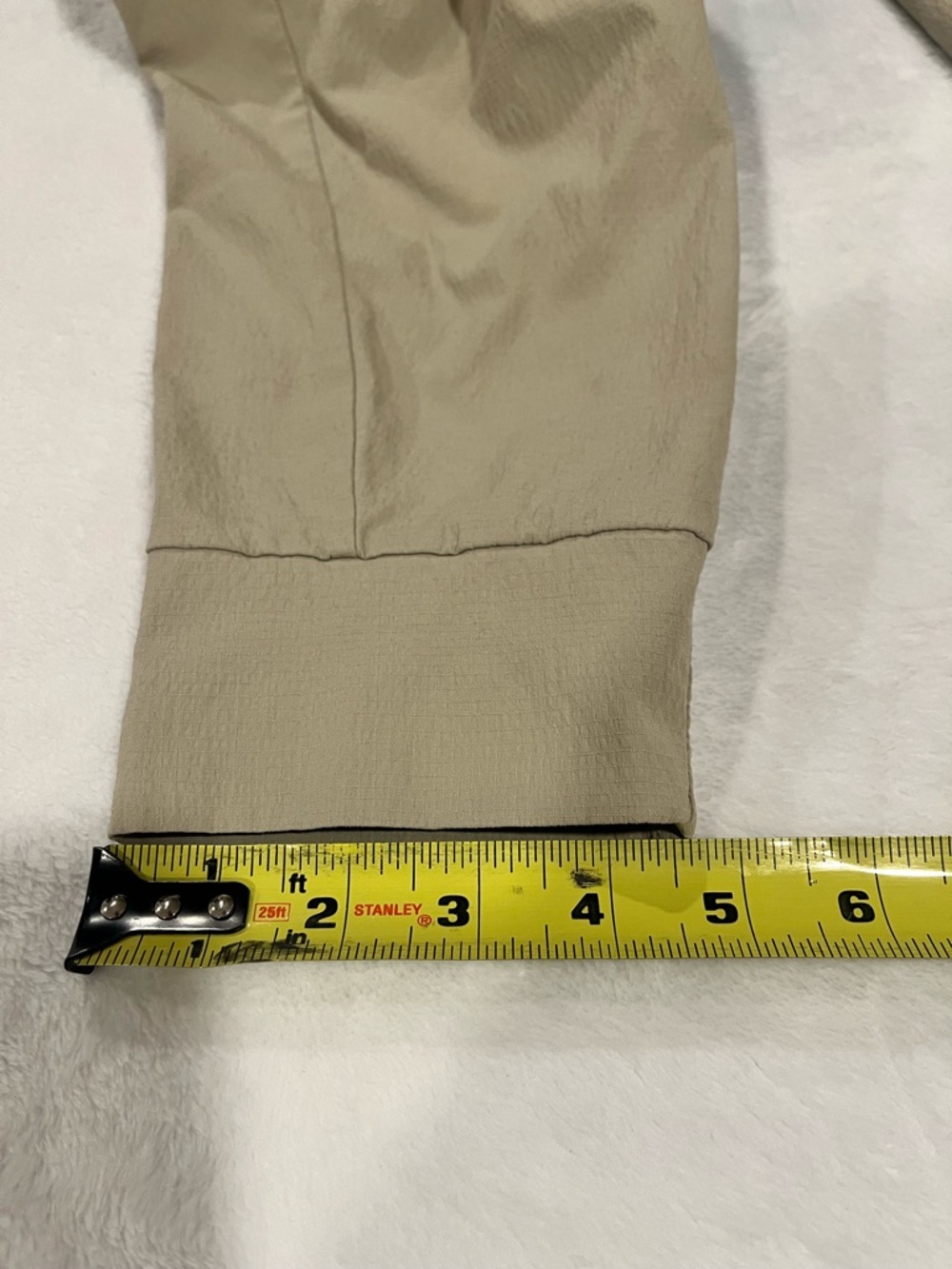 Athleta Trekkie North Jogger Hiking Pants Khaki Tan Size 4 - Picture 10 of 10
